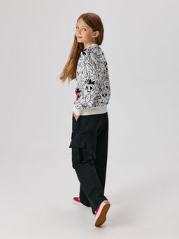 ACOOLA / Джемпер детский для девочек Ricky разноцветный  фото 7