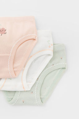 К 1978-3уп/зеленая пастель,зефир,сахар,вишня трусы для дев - Crockid фото 4