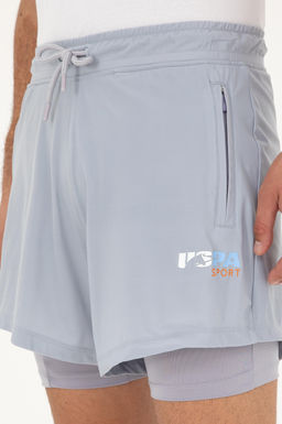 Мужские серые вязаные шорты Неожиданная скидка в корзине - U.s. polo assn фото 5