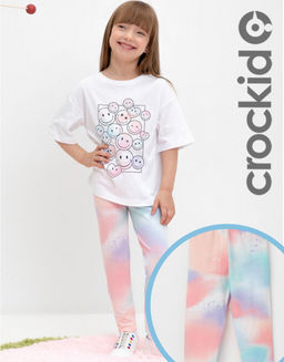 КР 4074/разноцветный спрей к461 бриджи для дев