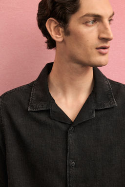 Camisa resort en denim Regular Fit - H&m фото 5