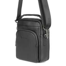 9342-8 black, Мужская кожаная сумка, Barcelo Biagi