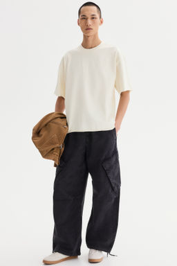 Camiseta boxy Oversized Fit - H&m фото 6