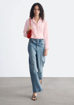 Camisa de corte ajustado a la cintura - H&m фото 4