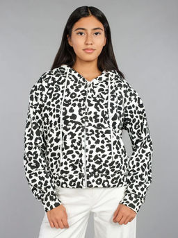 K13432 Толстовка на молнии ЧЕРНАЯ