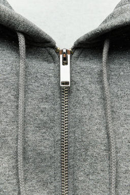 GLITTER CROPPED HOODIE - Zara фото 9