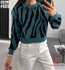 свитер женский (зебра) - Bruno фото 6