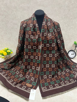 Мягкий палантин из кашемира, мультицвет