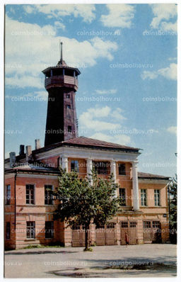 Открытка Углич  Здание пожарной каланчи