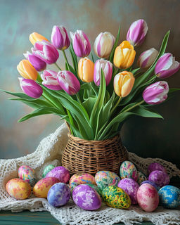 Картина по номерам на холсте и подрамнике 40х50 см