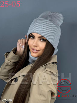 Женский набор шапка + снуд