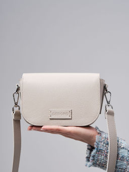 Сумка кросс-боди Deboro 30879 ванильное молоко