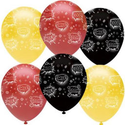 Шар латексный 12" «Взрыв эмоций», пастель, 5-сторонний, набор 10 шт., МИКС