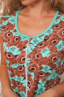 Халат женский, цвет зеленый - Барболета фото 5