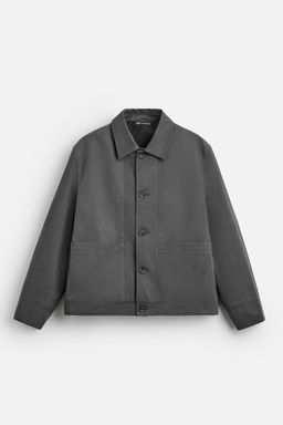 COTTON/LINEN JACKET - Zara фото 7