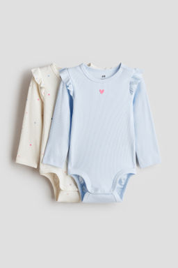 Pack de 2 bodies de algod?n - H&m фото 5