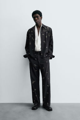 LIMITED EDITION SEQUIN FLOWING SHIRT