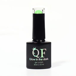 Гель лак для ногтей, GLOW IN THE DARK, 3-х фазный, 8мл, LED/UV, люминесцентный, цвет ярко-зелёный (22) - Queen fair фото 7