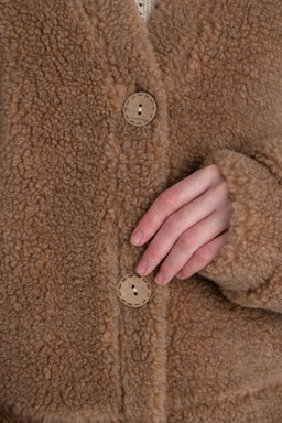 Кардиган КОРОТКИЙ ТЕДДИ - Woollamb фото 21