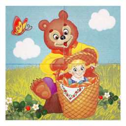 Цена за 3 шт. Кубики картонные Любимые сказки, 4 шт - Iq-zabiaka фото 5