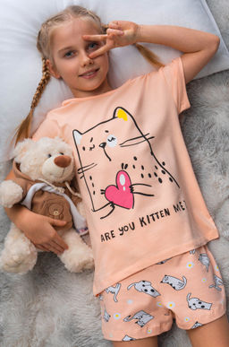 Пижама для девочки с шортами Bonito  фото 10