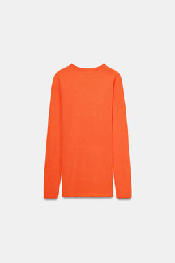 FINE KNIT WOOL BLEND JUMPER - Zara фото 6