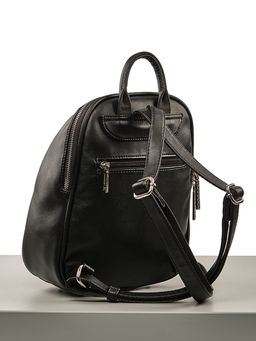 LACCOMA рюкзак Мэри-черный эко кожа хлопок