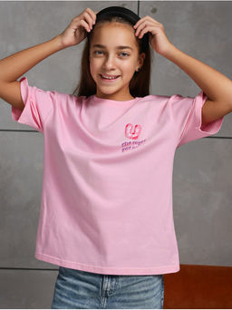 Футболка "Сахар" розовый Девочка