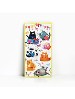 Цена за 10 шт. Конверт для денег «Котики», 16.5×8 см