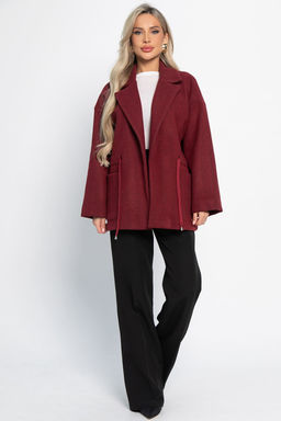 Пальто-пиджак (бордо) Б15083-7М