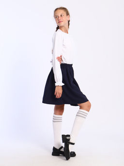 Лонгслив Анечка серо-голубой Ладошки  фото 34