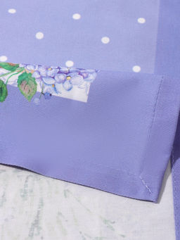 Цена за 2 шт. Дорожка на стол Этель Прованс, 40?145 см, 100% хлопок, саржа 190 г/м?, сиреневая