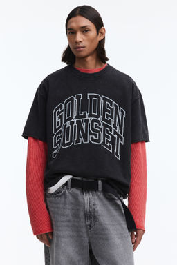 Camiseta boxy Oversized Fit - H&m фото 5