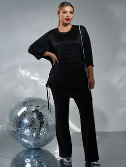 Туника 0365-1а чёрный - Aquarell фото 10