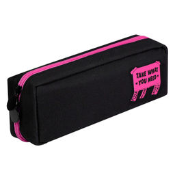 Пенал школьный Феникс+, арт.68920/ 24 БЕРИ, ЧТО НУЖНО 20x6.5x6.5 см, полиэстер, молния, шелкография,