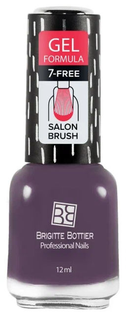 Brigitte Bottier лак для ногтей GEL FORMULA тон 17 черника со сливками 12мл
