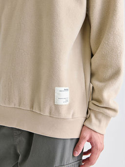 Bisiklet Yaka Erkek Sweatshirt