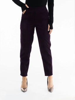 Брюки женские, цвет фиолетовый