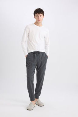 Regular Fit Cepli Beli Bagc?kl? Pijama Alt?