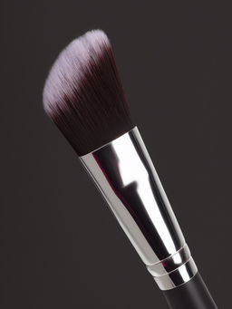 Цена за 3 шт. Кисть для макияжа Brush GRAPHITE, 17.5 (±1) см, тёмно-серая