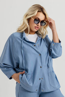 Жакет женский 4510/03/Светло-голубой джинс