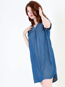 Платье синее летнее - Almond фото 4