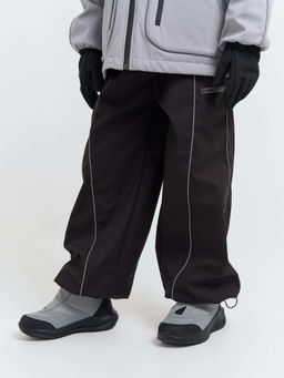 Брюки парашюты Softshell Уголь Bungly tec 7+  фото 13
