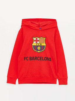 Barcelona Bask?l? Erkek ?ocuk Hoodie