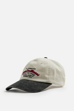 FADED EMBROIDERED CAP