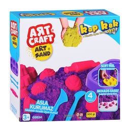 Набор кинетический песок "Вкусные пирожные" 500г.