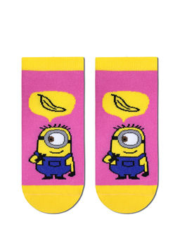Цена за 2 пары БРЕСТСКИЕ Носки детские MINIONS 3095 ярко-розовый 20С3095 рис 708