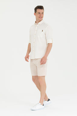 Мужские верблюжьи тканые шорты - U.s. polo assn фото 17