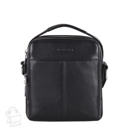 Сумка мужская кожаная 1927BSDH black Heanbag в Новосибирске