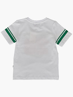 Футболка для мальчика UD 0188 белый - Mini maxi фото 5